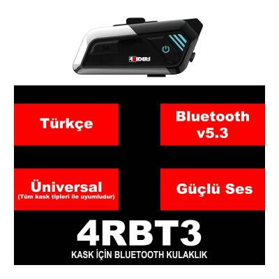 4Riders 4RBT3 Bluetooth Kask Qulaqlığı - 3