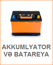 AKKUMLYATOR VƏ BATAREYALAR