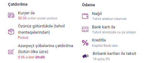 ANBARDAN BİRBAŞA SATIŞ MÖVCUDDUR