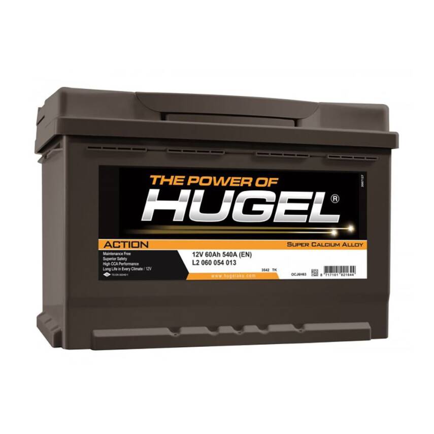 Hugel ACTION 60Ah Akkumlyatoru - 1