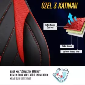 Panda Texas seriyası qırmızı - 5